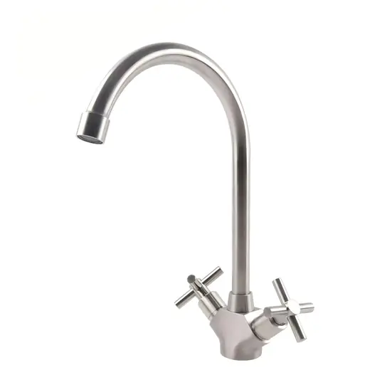 K014 cross-handle kitchen faucet