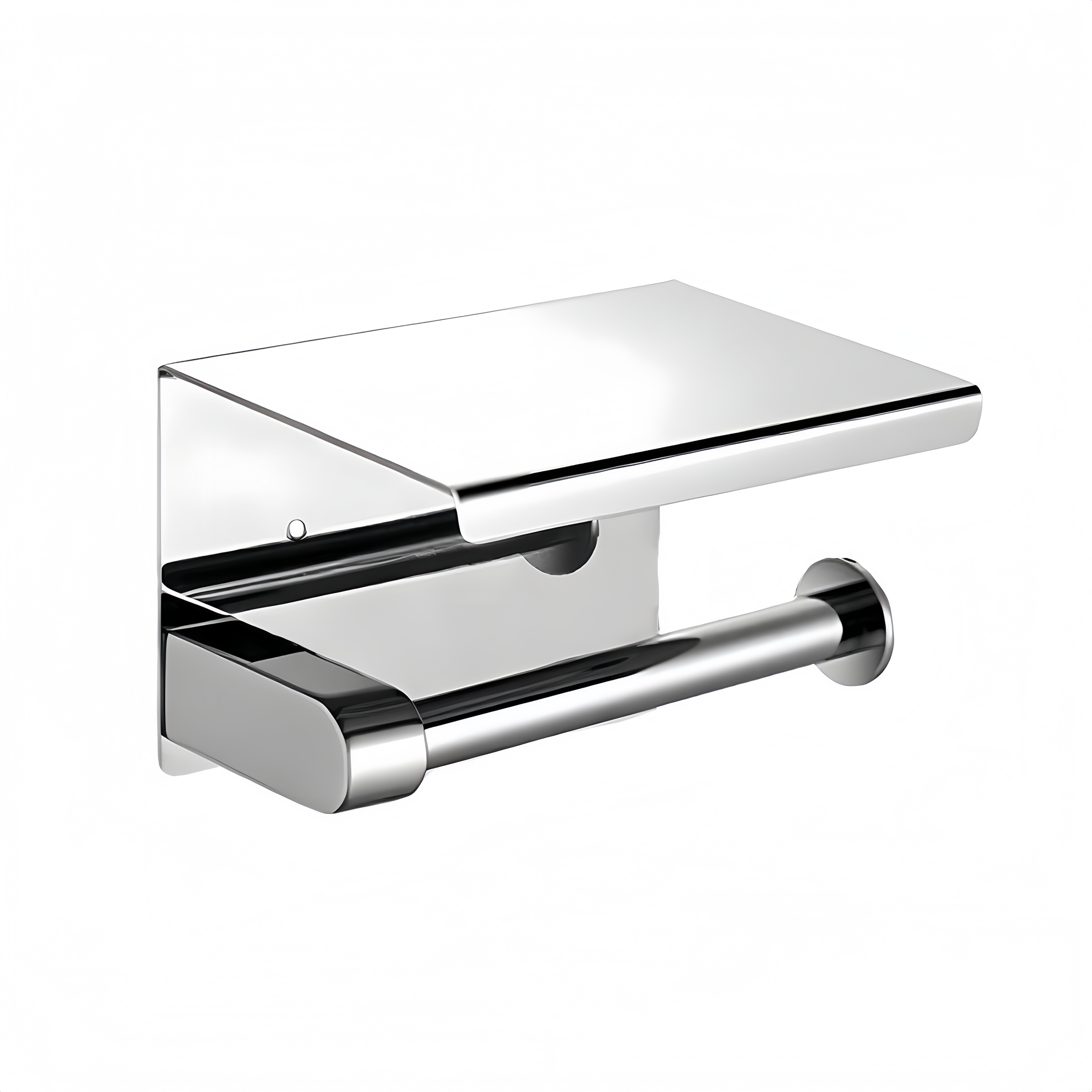 A003 chrome tissue shelf