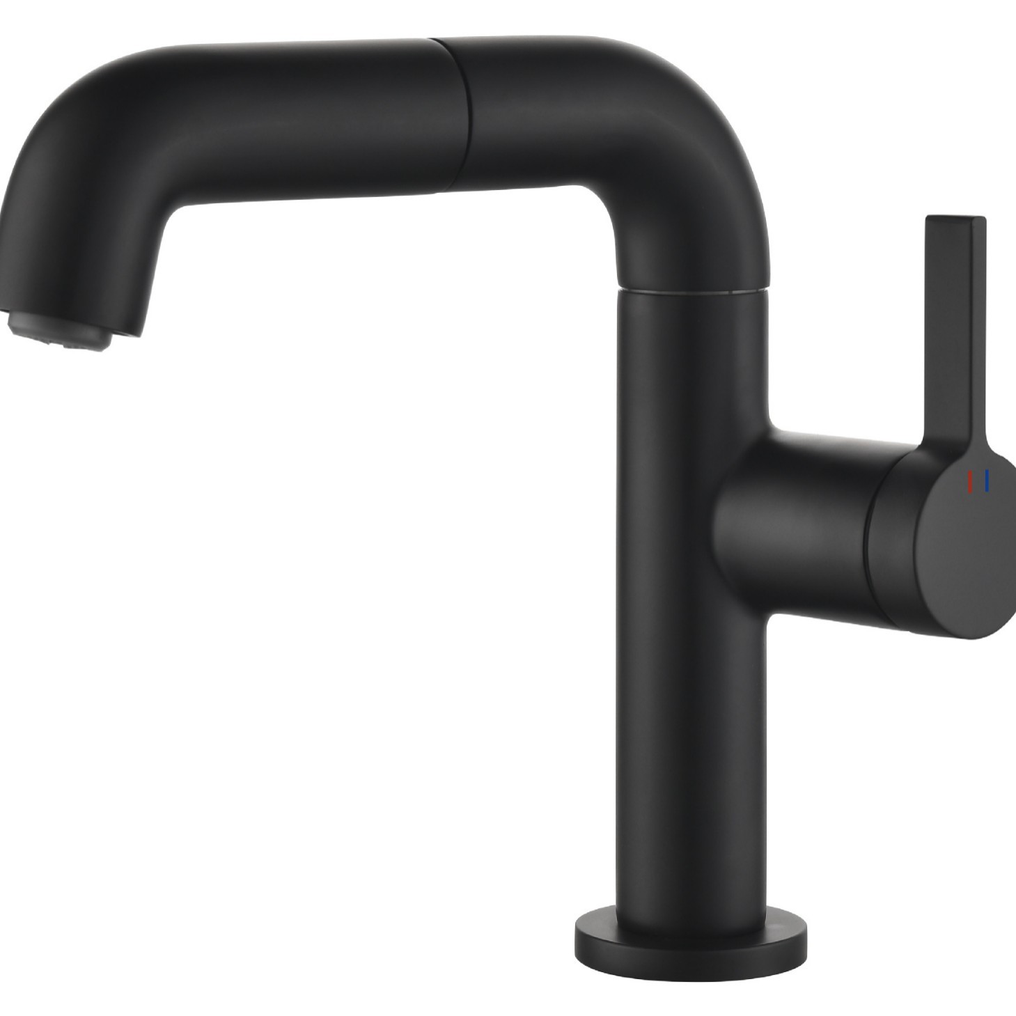 B007 black basin faucet