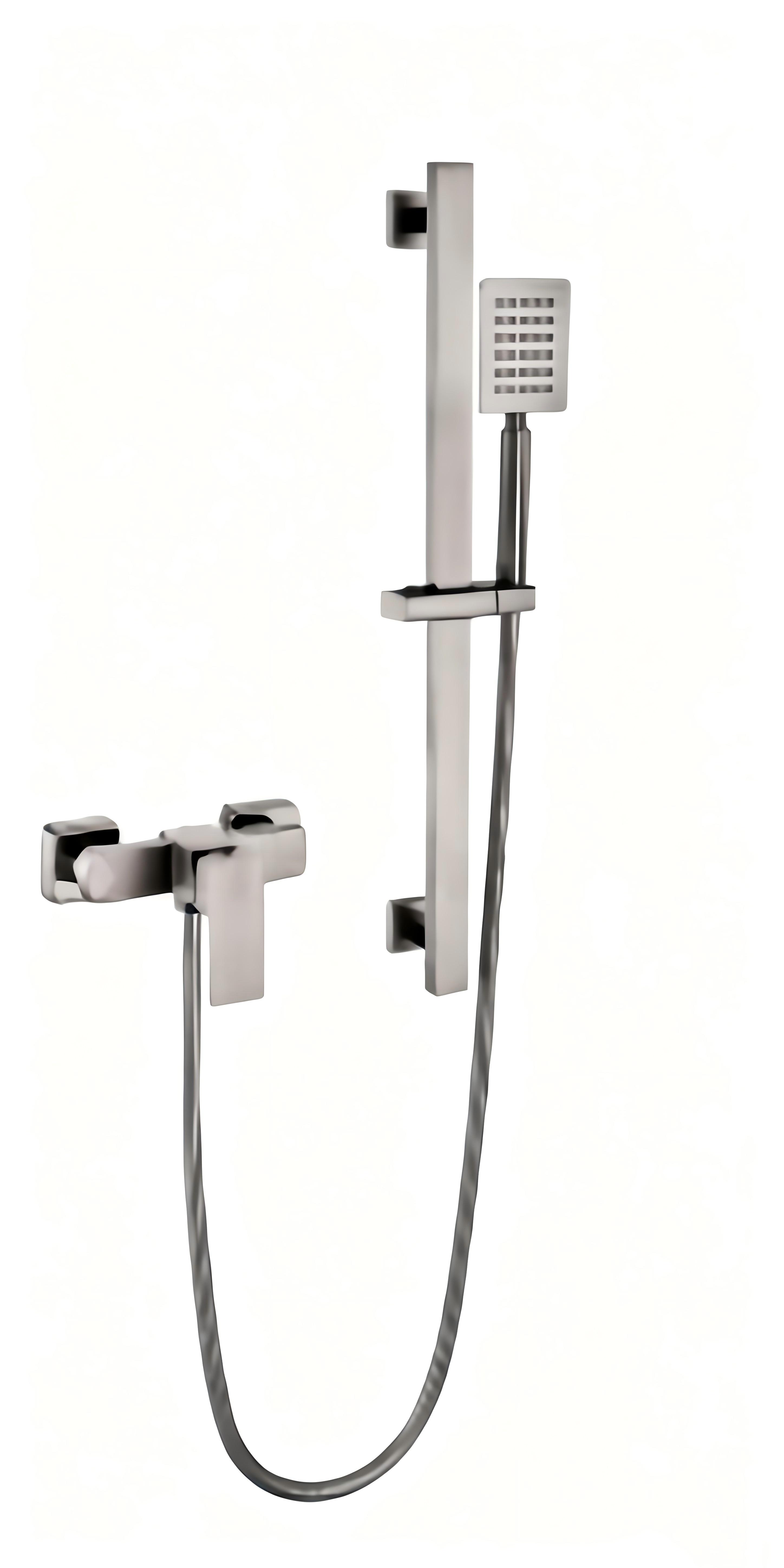S018 square bath shower set