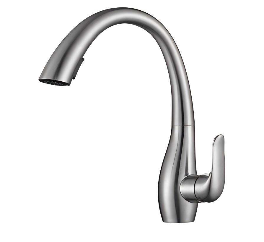 K006 curved kitchen faucet