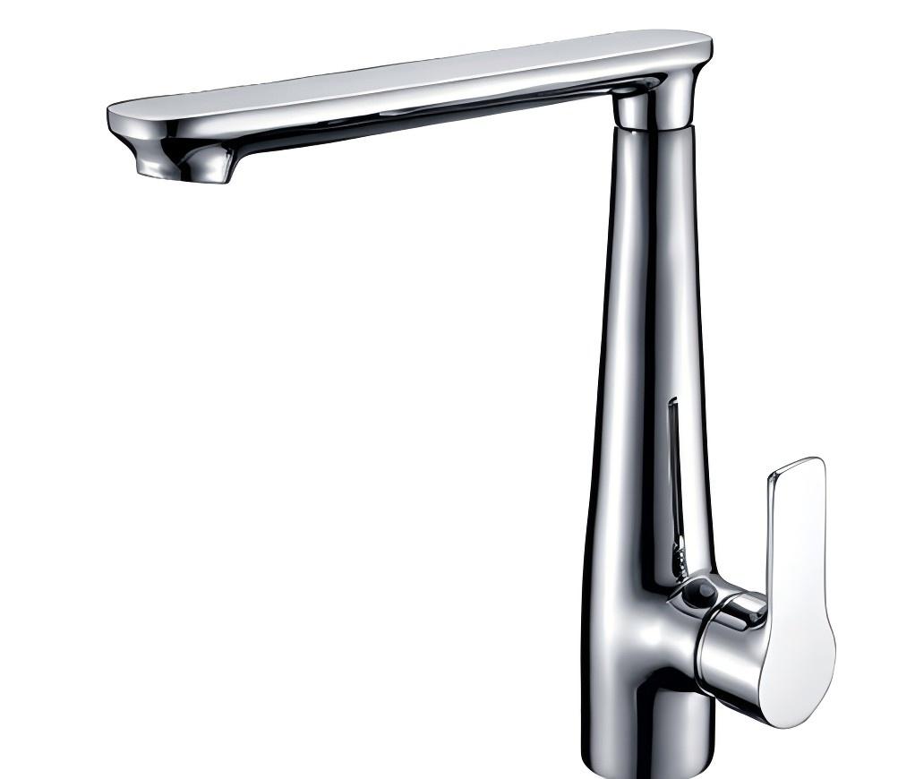 K008 flat spout kitchen faucet