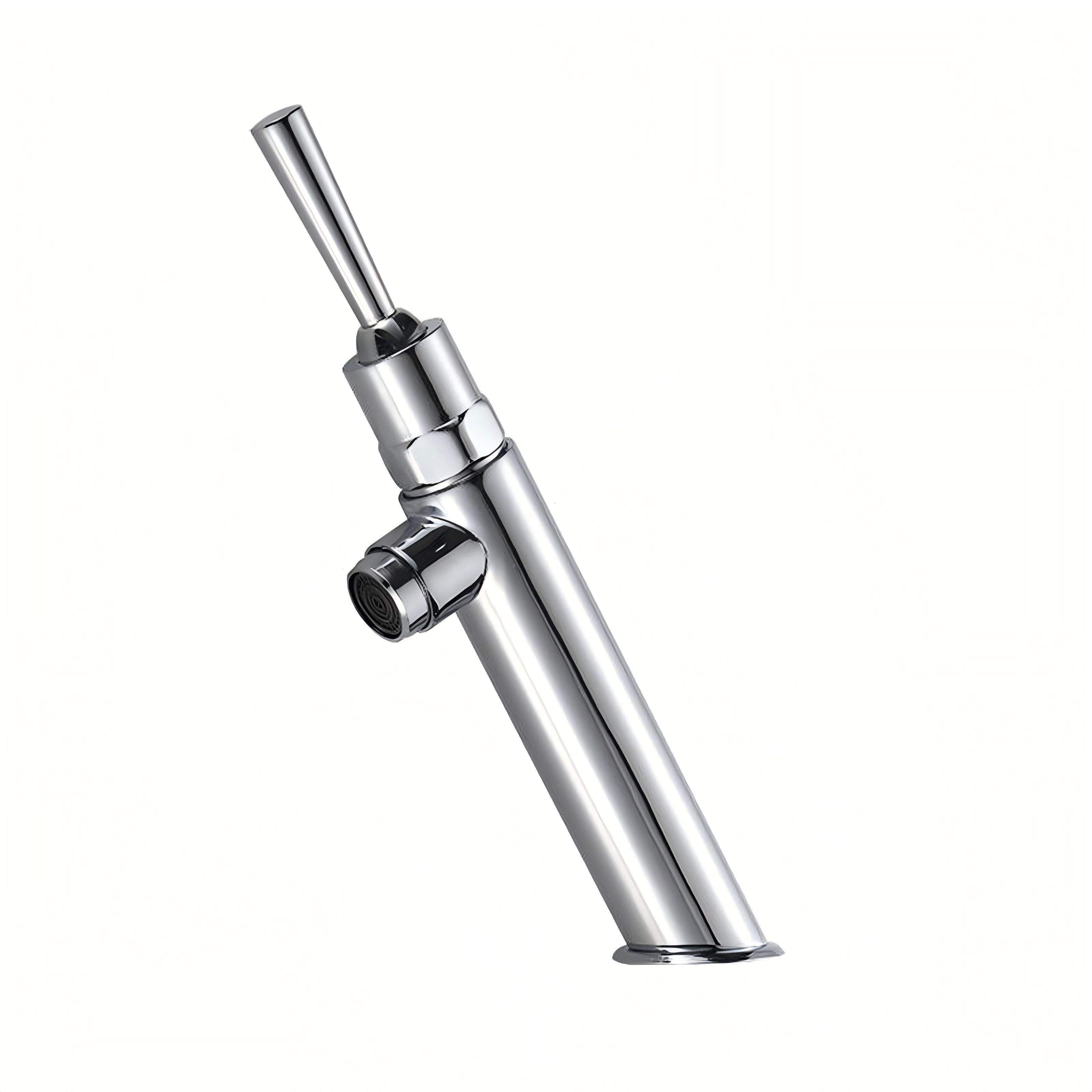 T017 angled basin tap